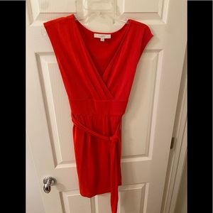 Ann Taylor Loft Dress Reddish - Sz Small Petite